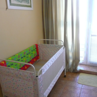 We provide a baby crib in case you haven't brought yours
