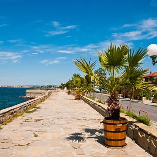 The coastal promenade in front of Sea Elements #4