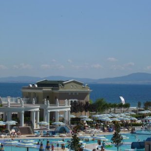 The Sunset Resort  can be reached from Sea Elements by a 20-25 min. scenic walk.