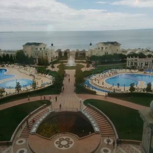 The 5 star Sunset Resort at the outskirts of Pomorie
