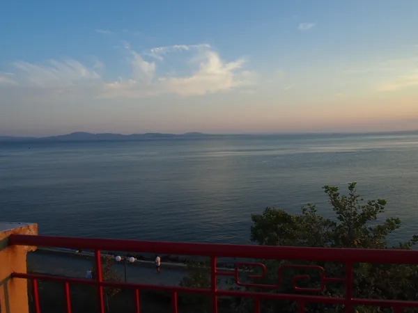 The commanding,  180 degree view is spectacular.