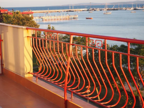 The commanding  and ever-changing view of the bay