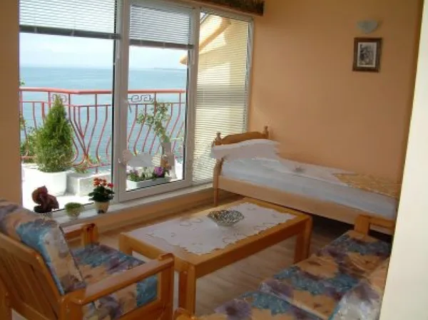 From the sofa you have a commanding view of the whole bay