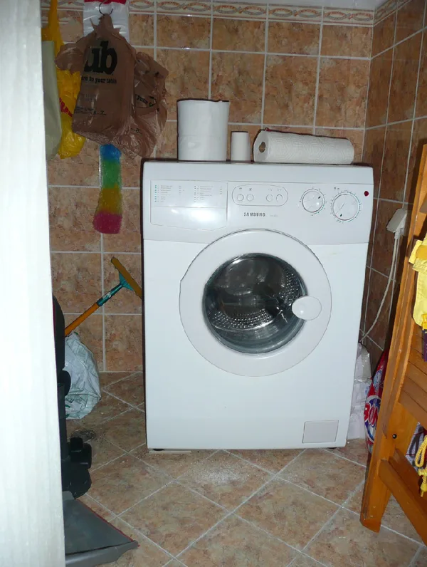The laundry room