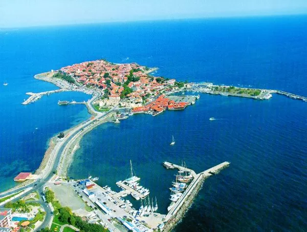 Nessebar is  just 15km away from Sea Elements and the trip is a  delight 