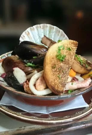  Traditional  Bulgarian pottery is used for serving in many restaurants.