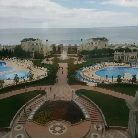 The 5 star Sunset Resort at the outskirts of Pomorie
