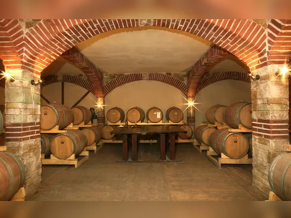 The wine cellar "Izbata" is the the largest on the Balkans.
